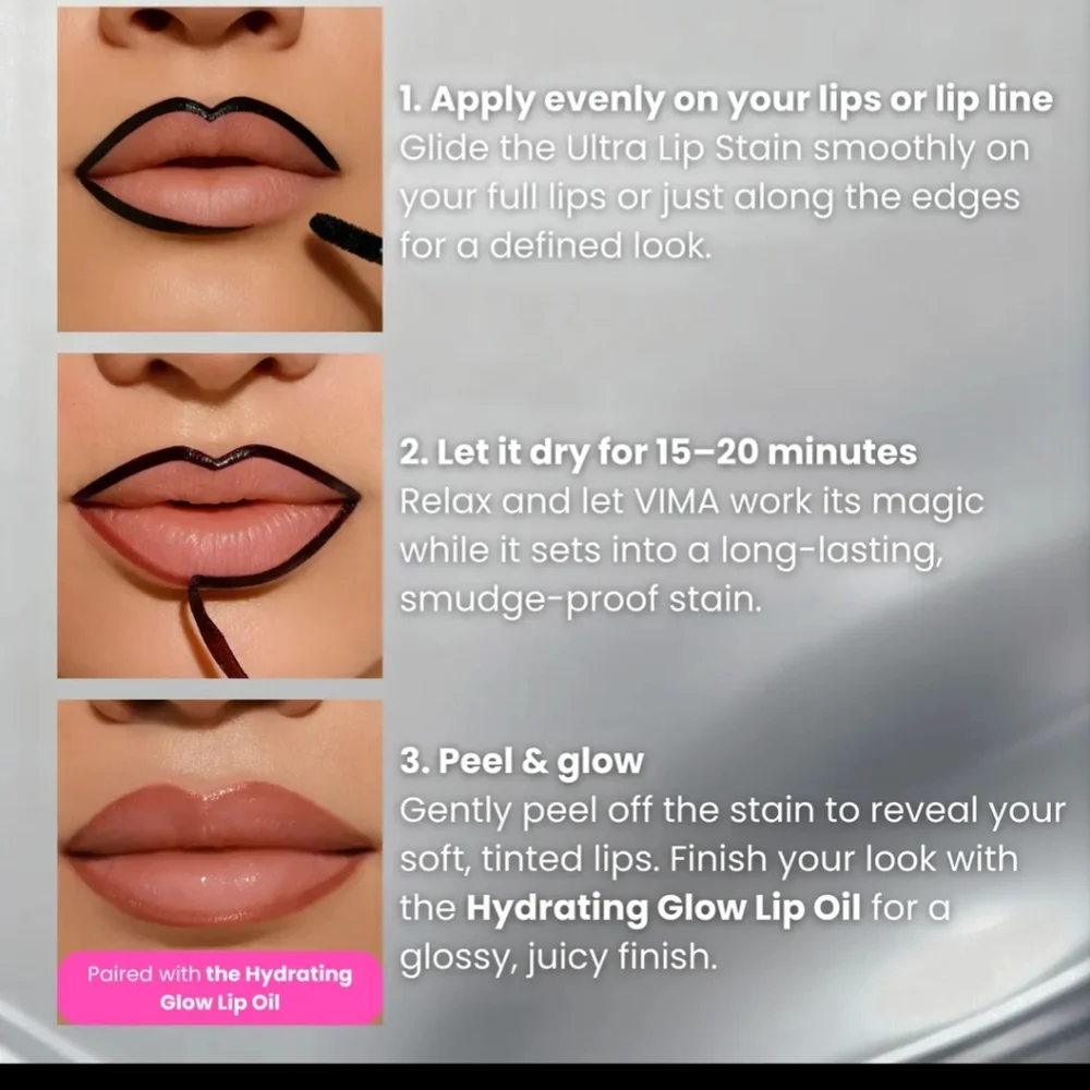 Vilma Ultra Lip Stain All Day - Berry Pink